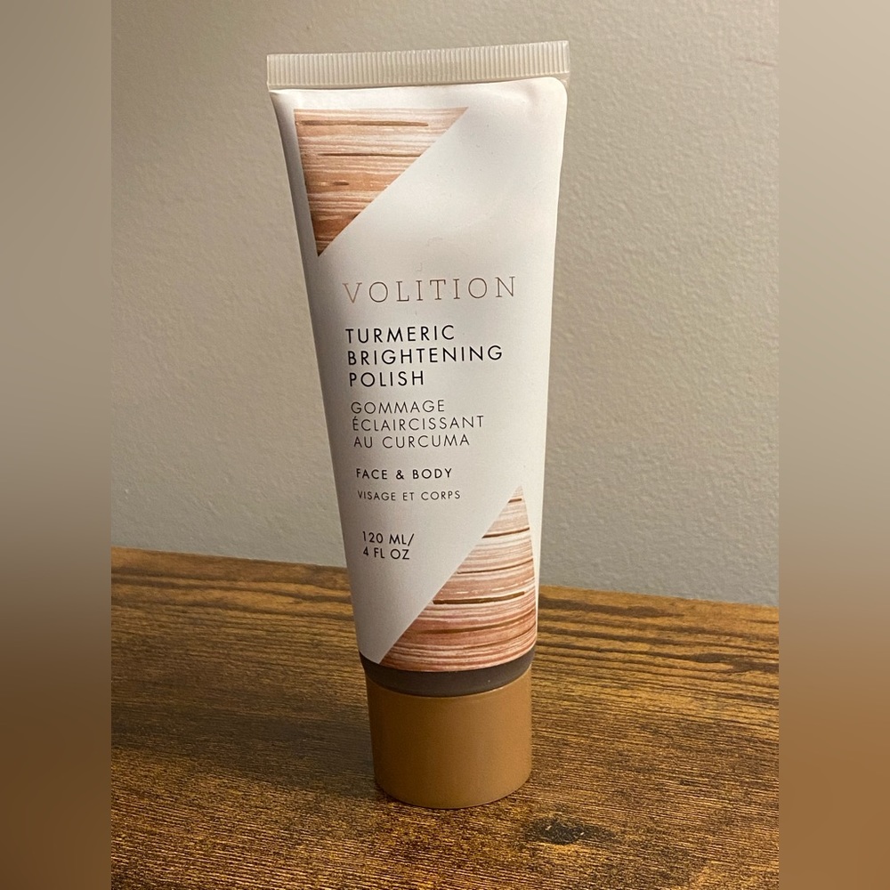 Volition turmeric brightening polish *NEW